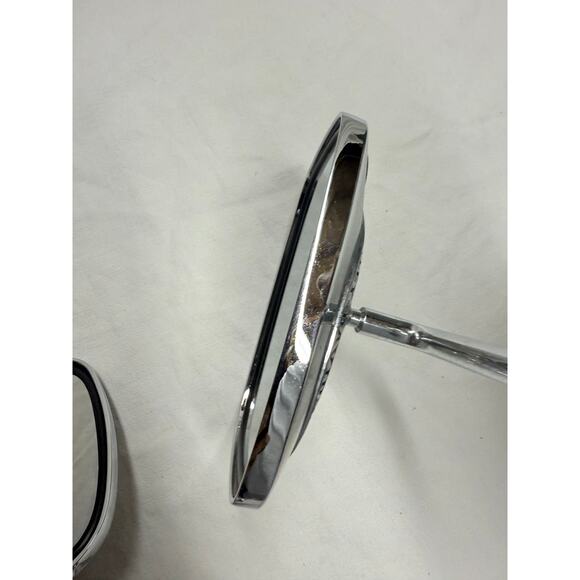 Harley Davidson Live to Ride Mirrors Square Short Stem ChromePair LH RH - Picture 14 of 16